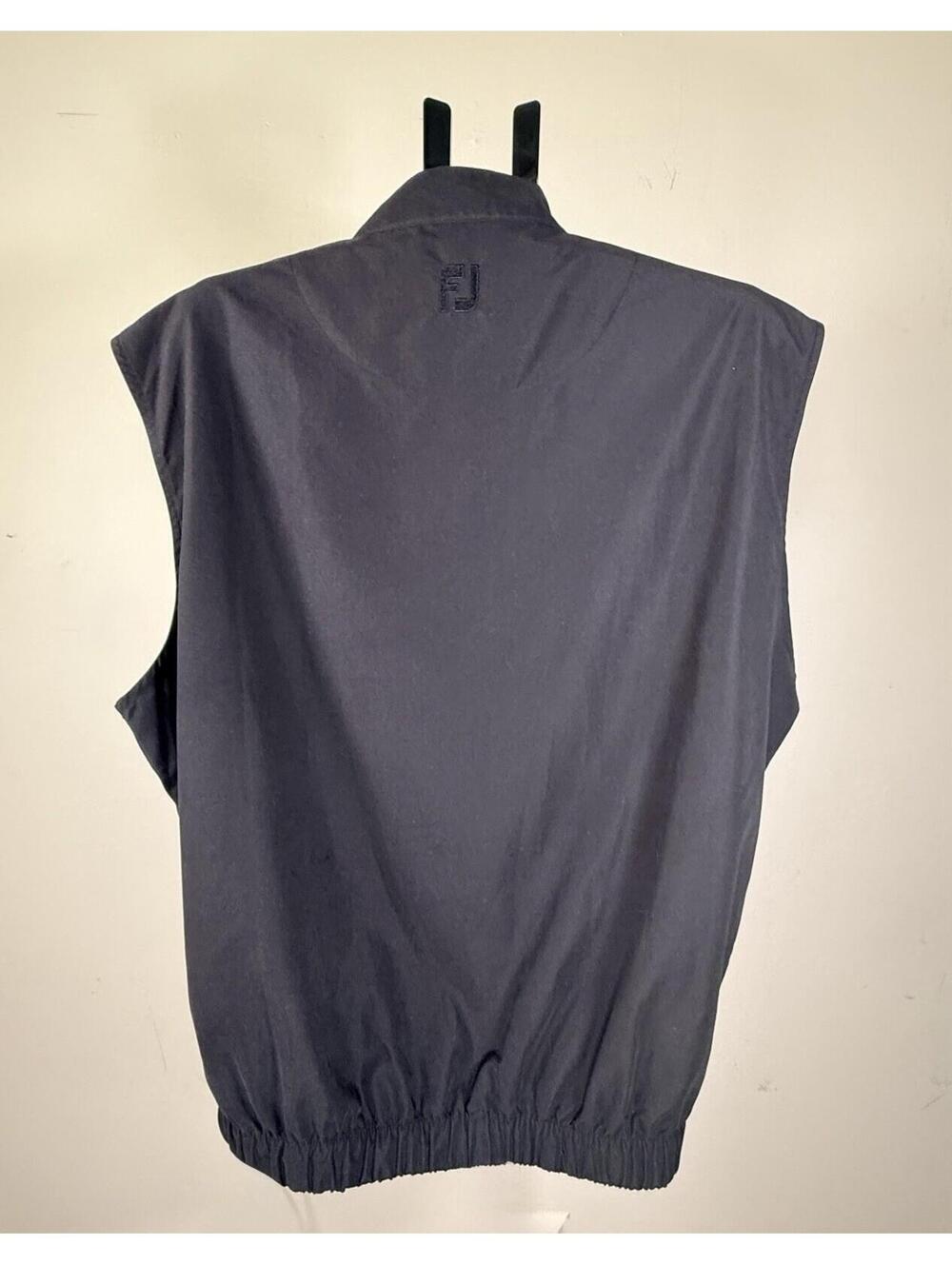 FootJoy (FJ) Sleeveless Windbreaker / Performance Golf Vest Size Large - Picture 2 of 9